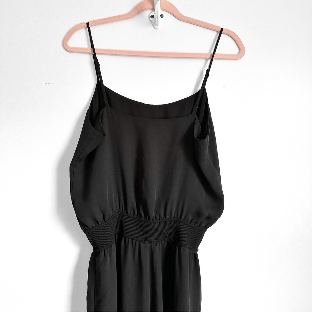 Aritzia Babaton Black Scala Wide leg Jumpsuit Flowy Black sz Medium - Picture 12 of 16